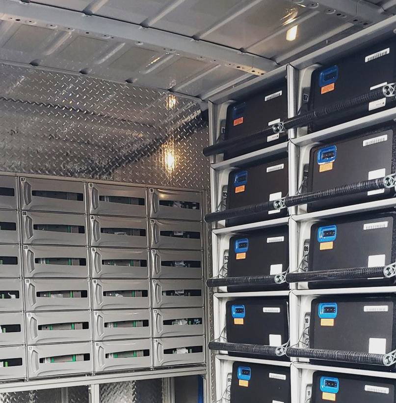Racks Q-Case en vehículo